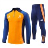 Juventus Trenings Collegegenser 2024-25 Kvart-Zip Oransje - Herre